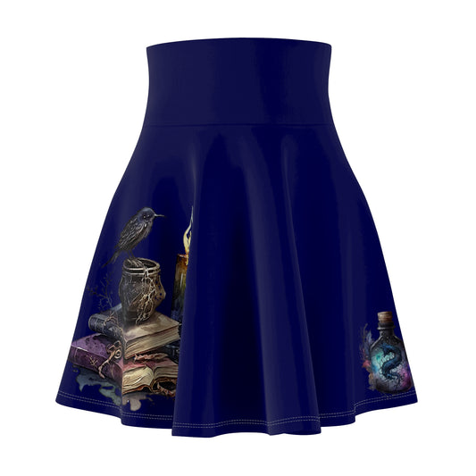 Magic Books Skater Skirt