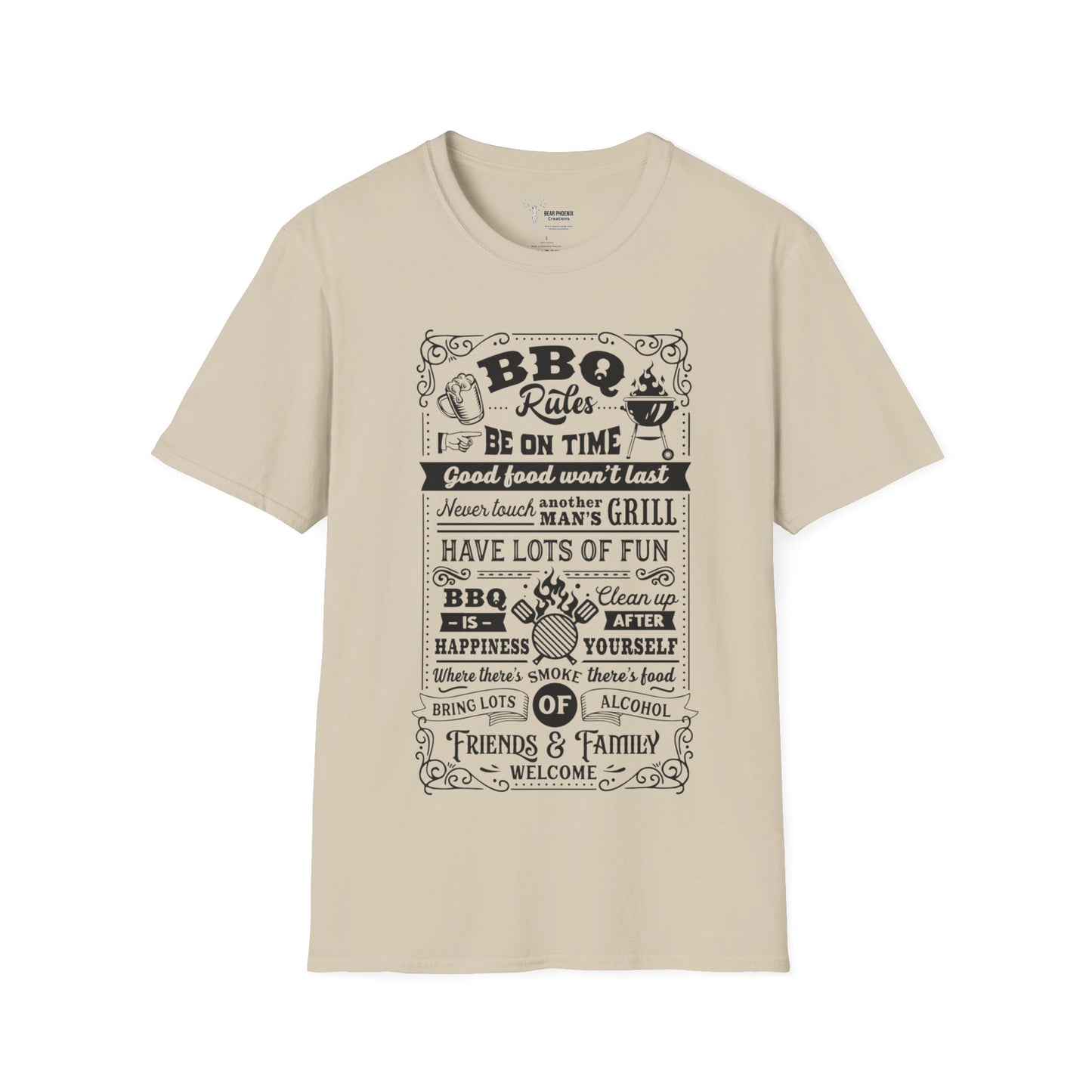 BBQ Rules Softstyle T-Shirt