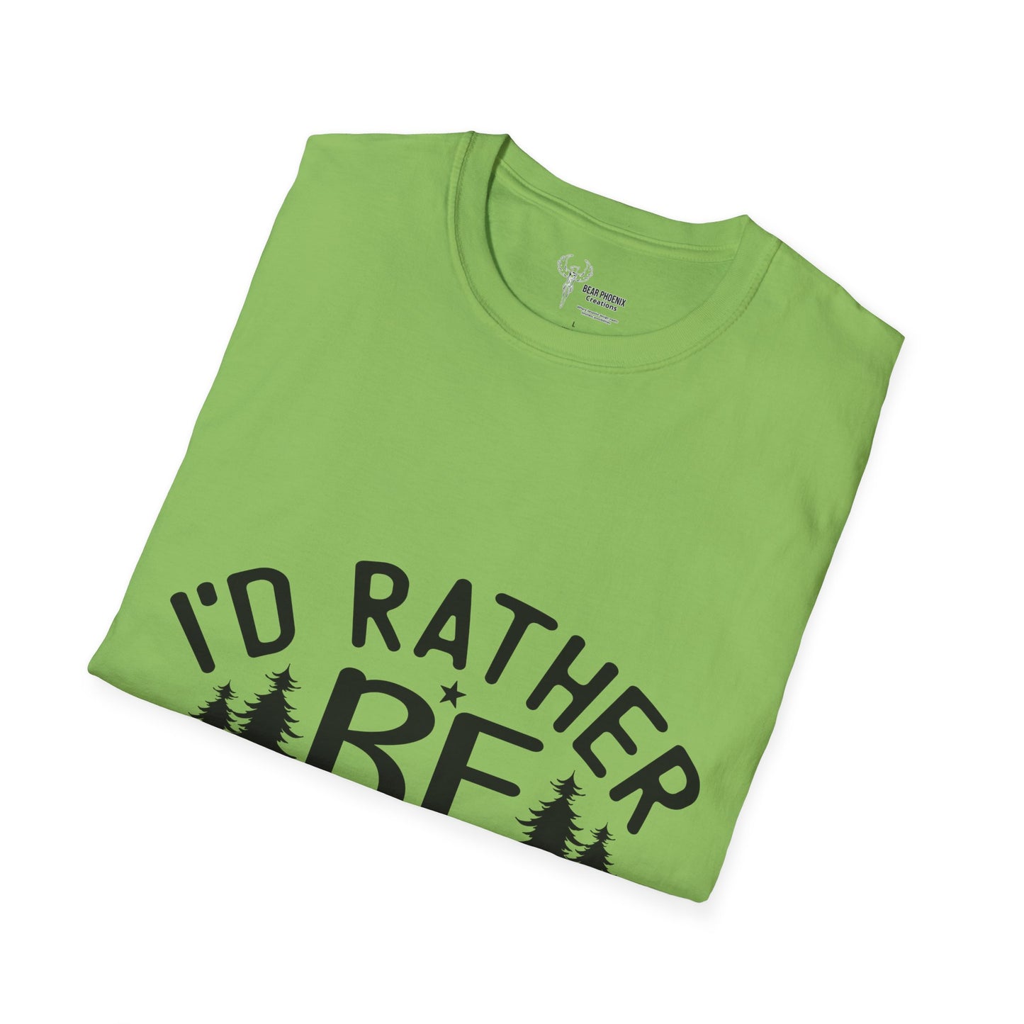 I'd Rather Be Camping Softstyle T-Shirt