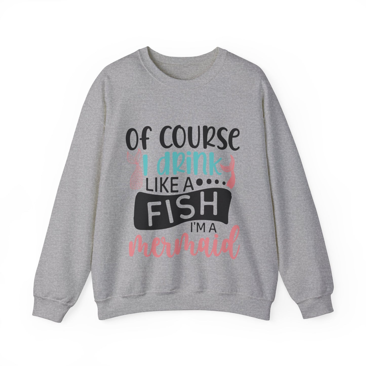 Drink like a fish Crewneck Sweatshirt