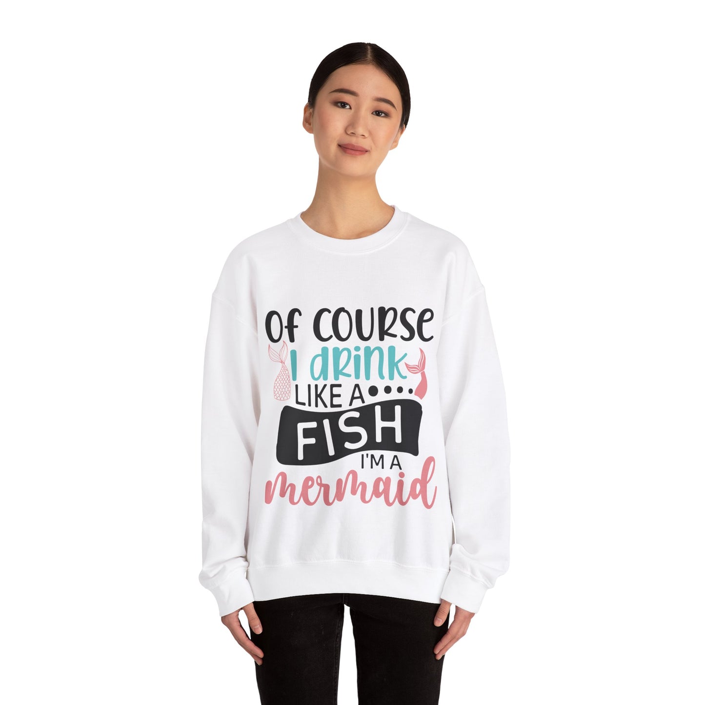 Drink like a fish Crewneck Sweatshirt