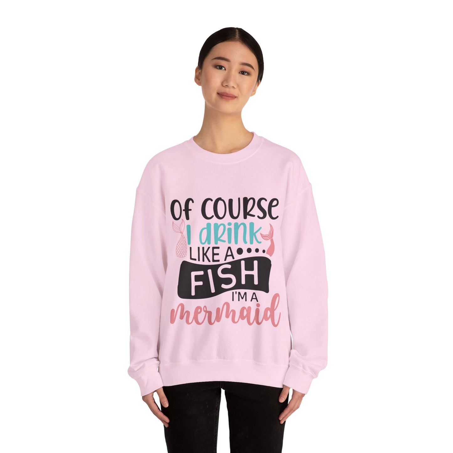 Drink like a fish Crewneck Sweatshirt