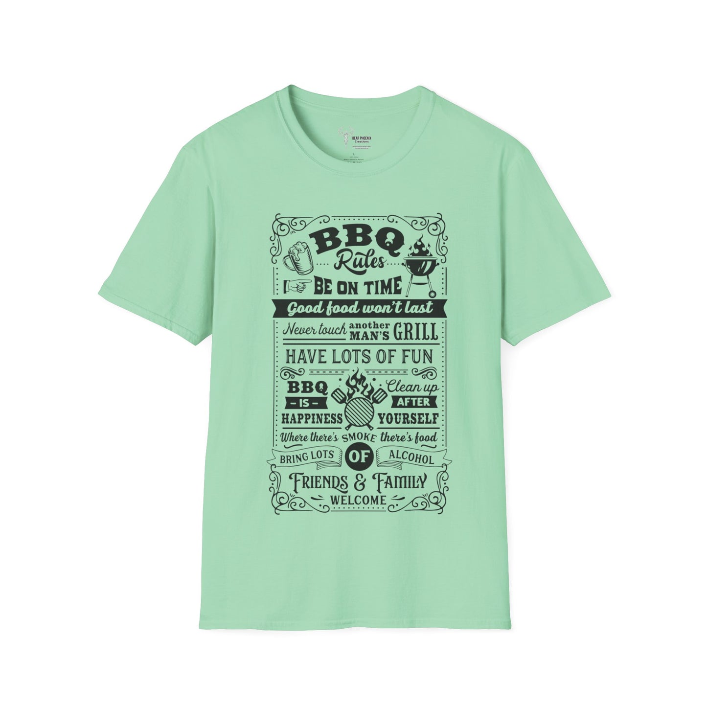 BBQ Rules Softstyle T-Shirt