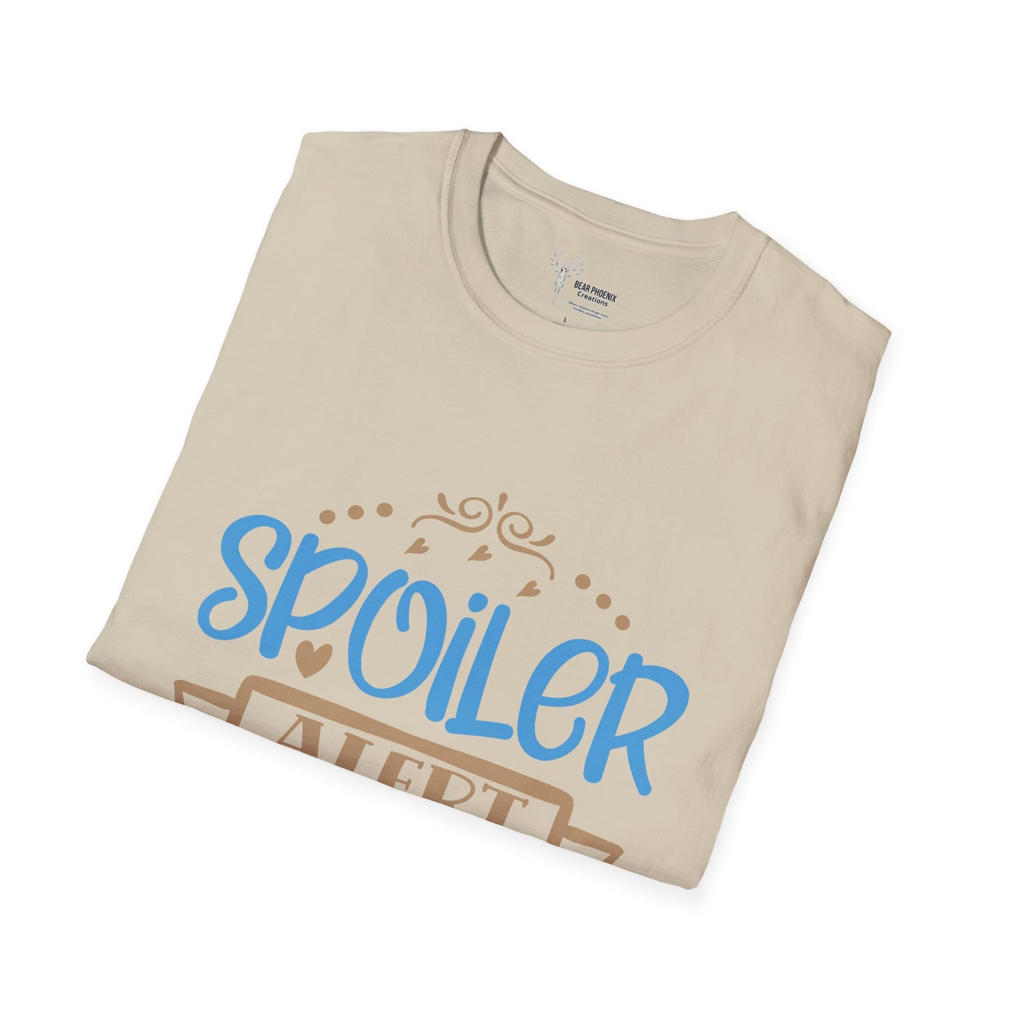 Pregnant Spoiler Alert Softstyle T-Shirt