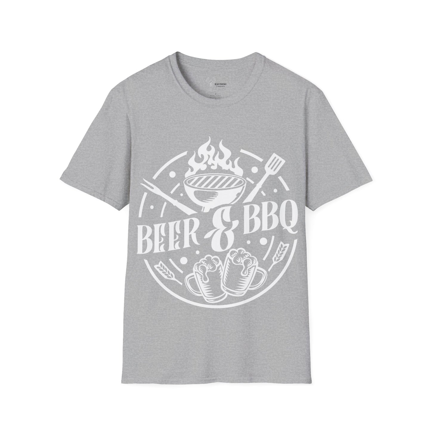 Beer and BBQ Softstyle T-Shirt