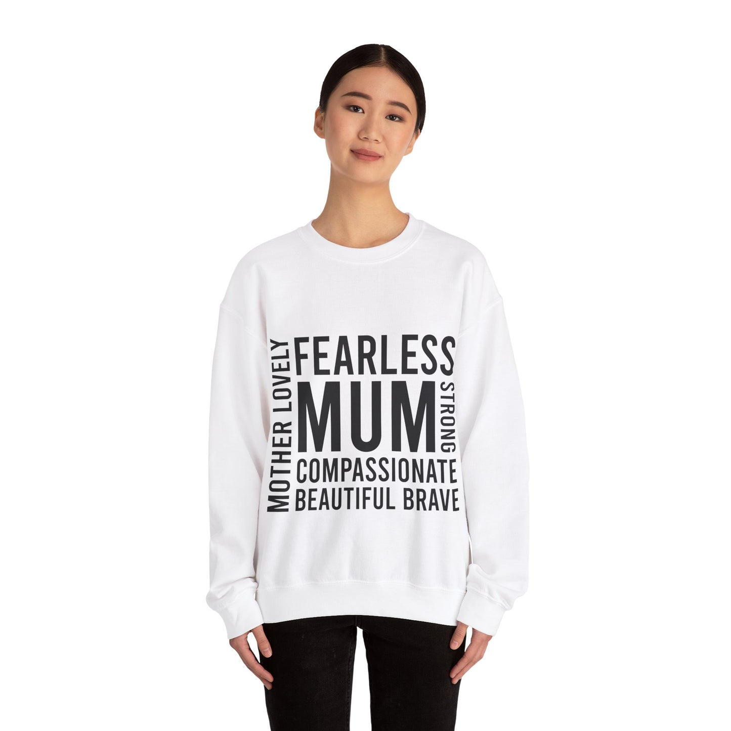 Mum Brave Crewneck Sweatshirt