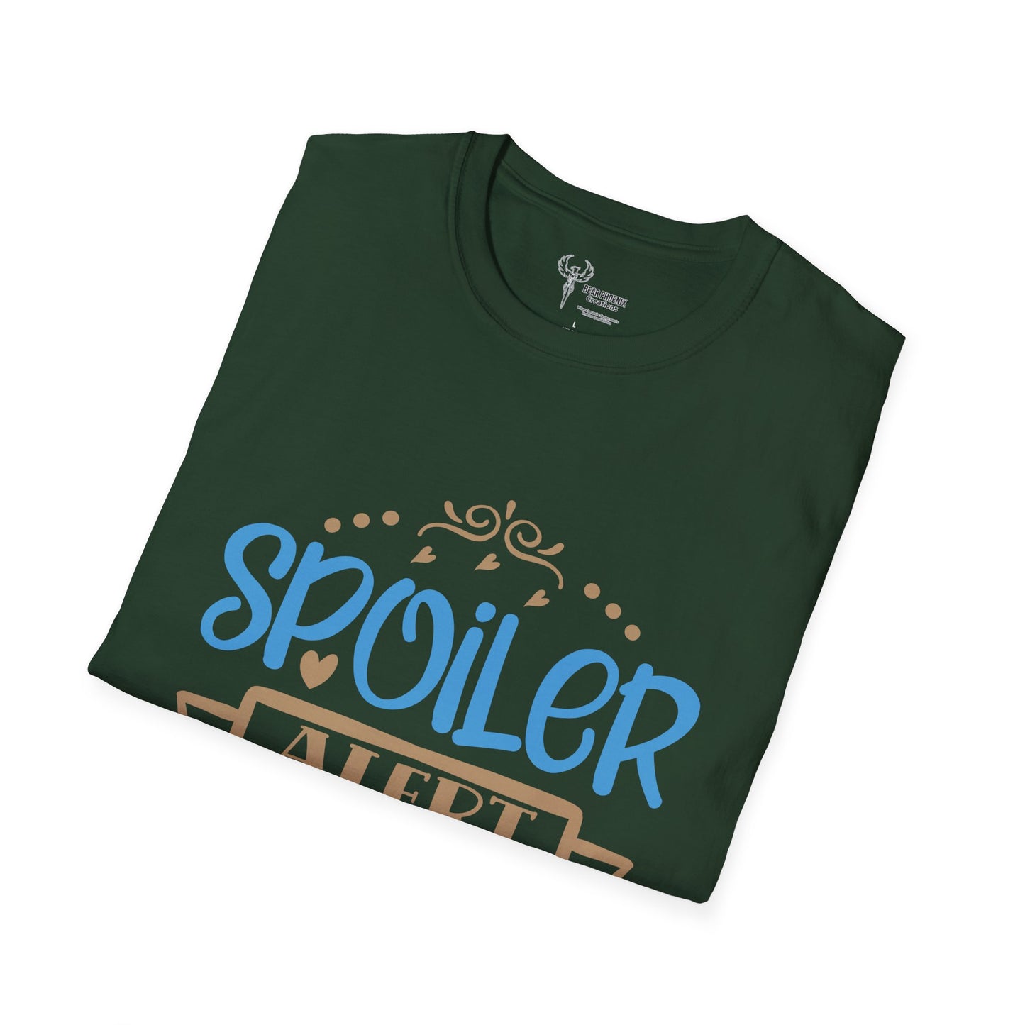 Pregnant Spoiler Alert Softstyle T-Shirt