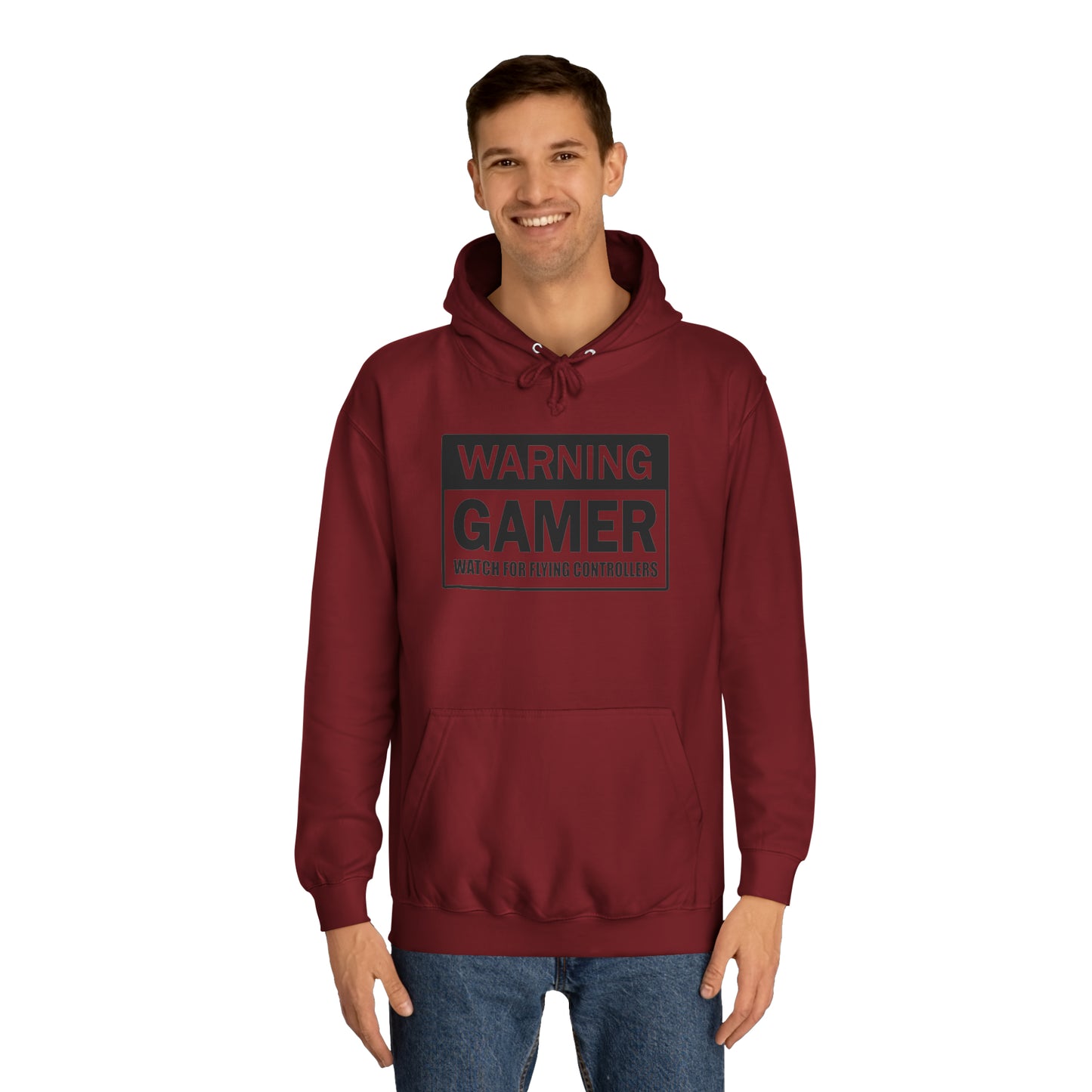 Gamer Flying controllers College Hoodie