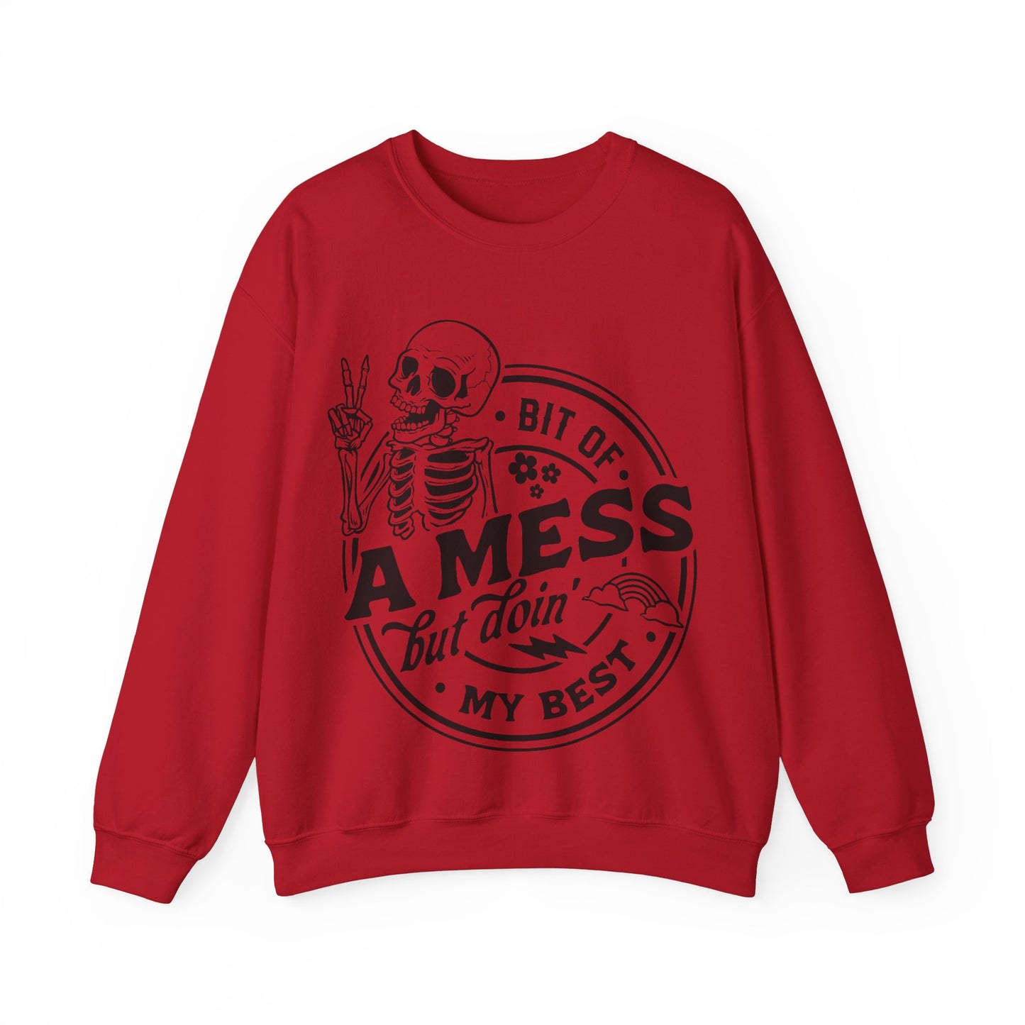 Bit of a Mess Crewneck Sweatshirt