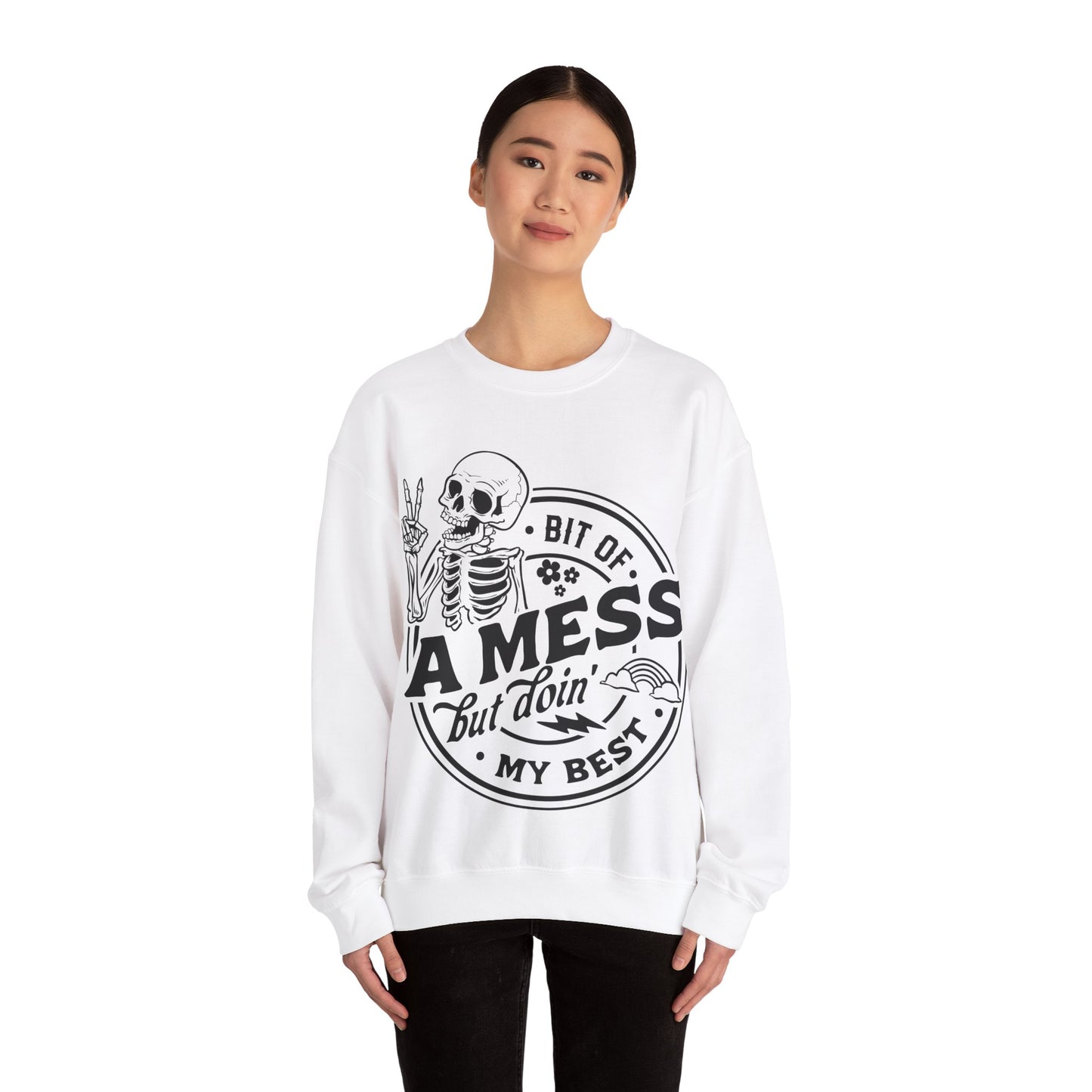 Bit of a Mess Crewneck Sweatshirt