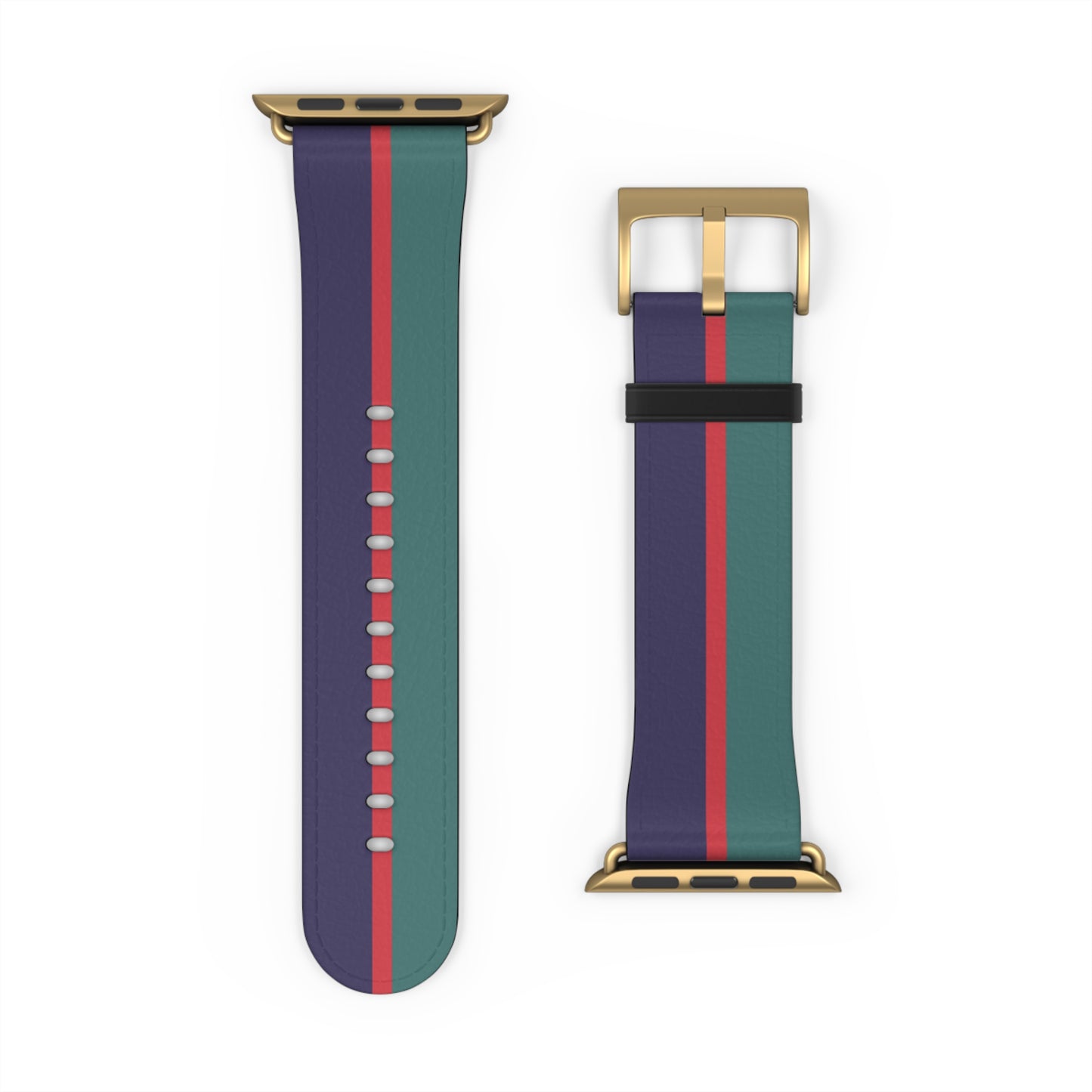 The Royal Welsh Regimental Faux Leather Watch Strap