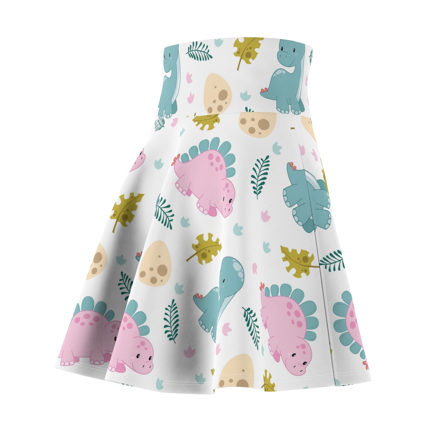 Pastel Dinosaur Women's Skater Skirt