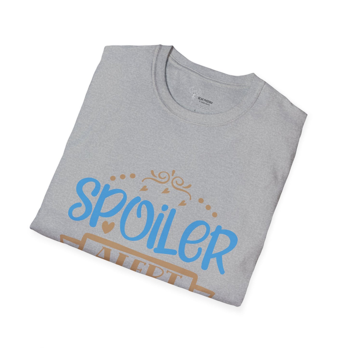 Pregnant Spoiler Alert Softstyle T-Shirt