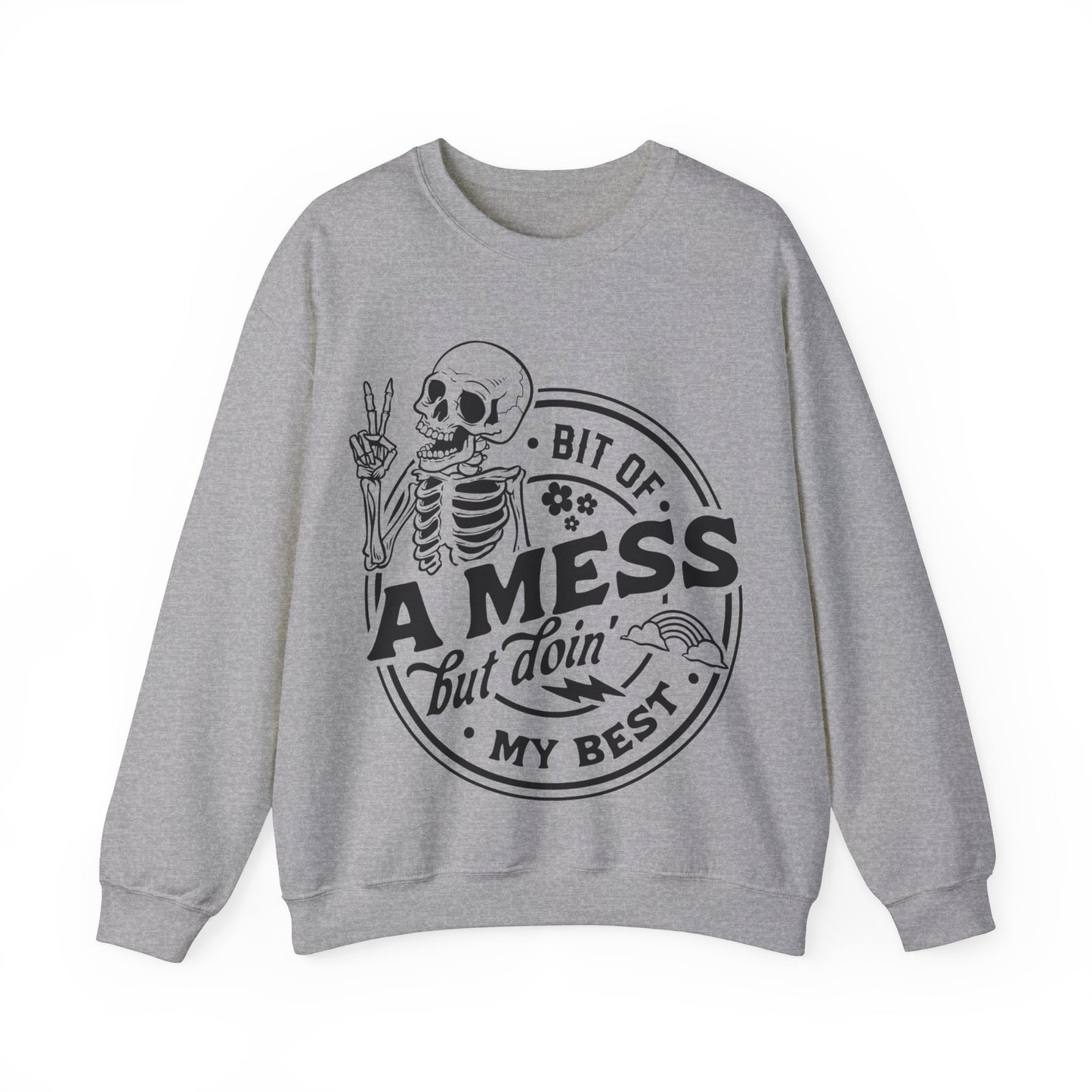 Bit of a Mess Crewneck Sweatshirt