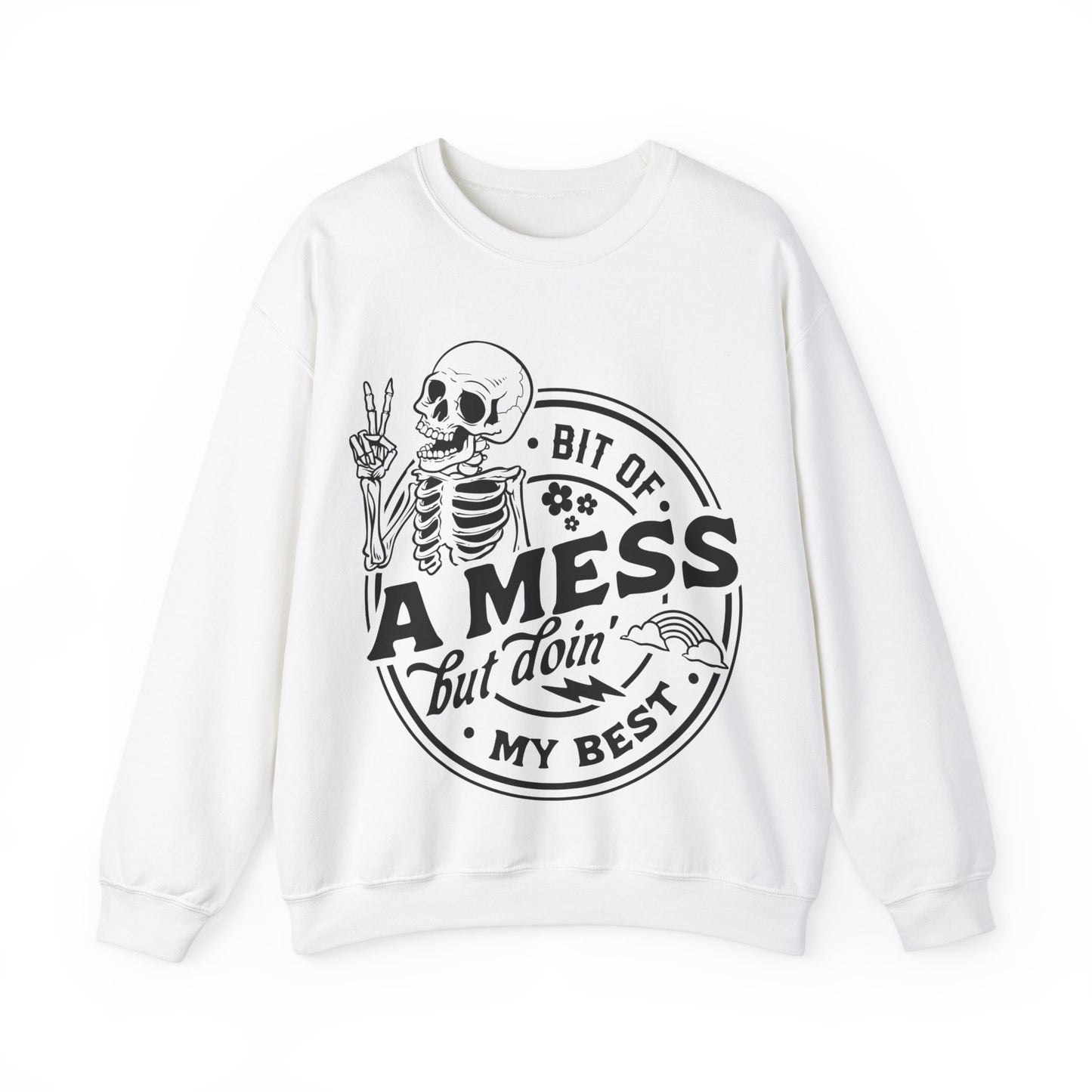 Bit of a Mess Crewneck Sweatshirt