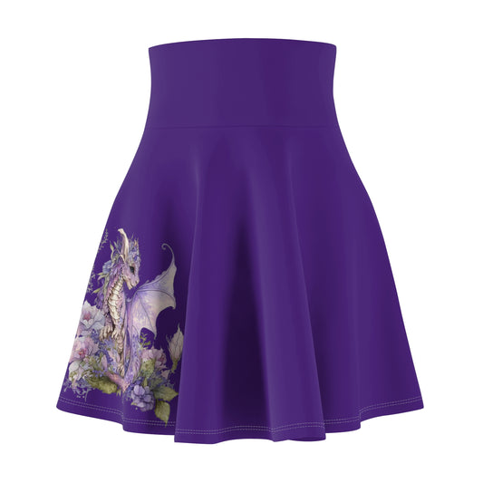 Amethyst Dragon Skater Skirt