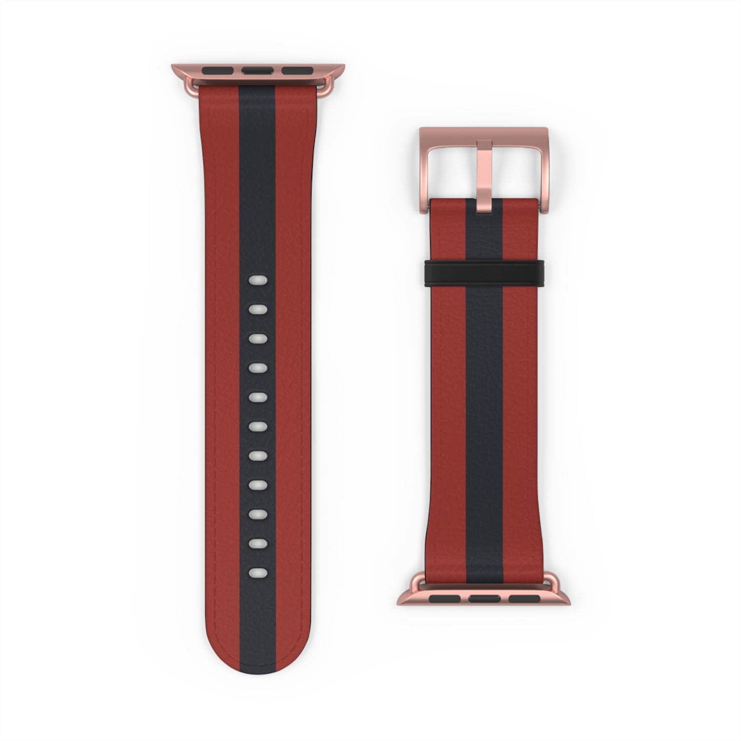 Adjutant General's Corps Faux Leather Watch Strap