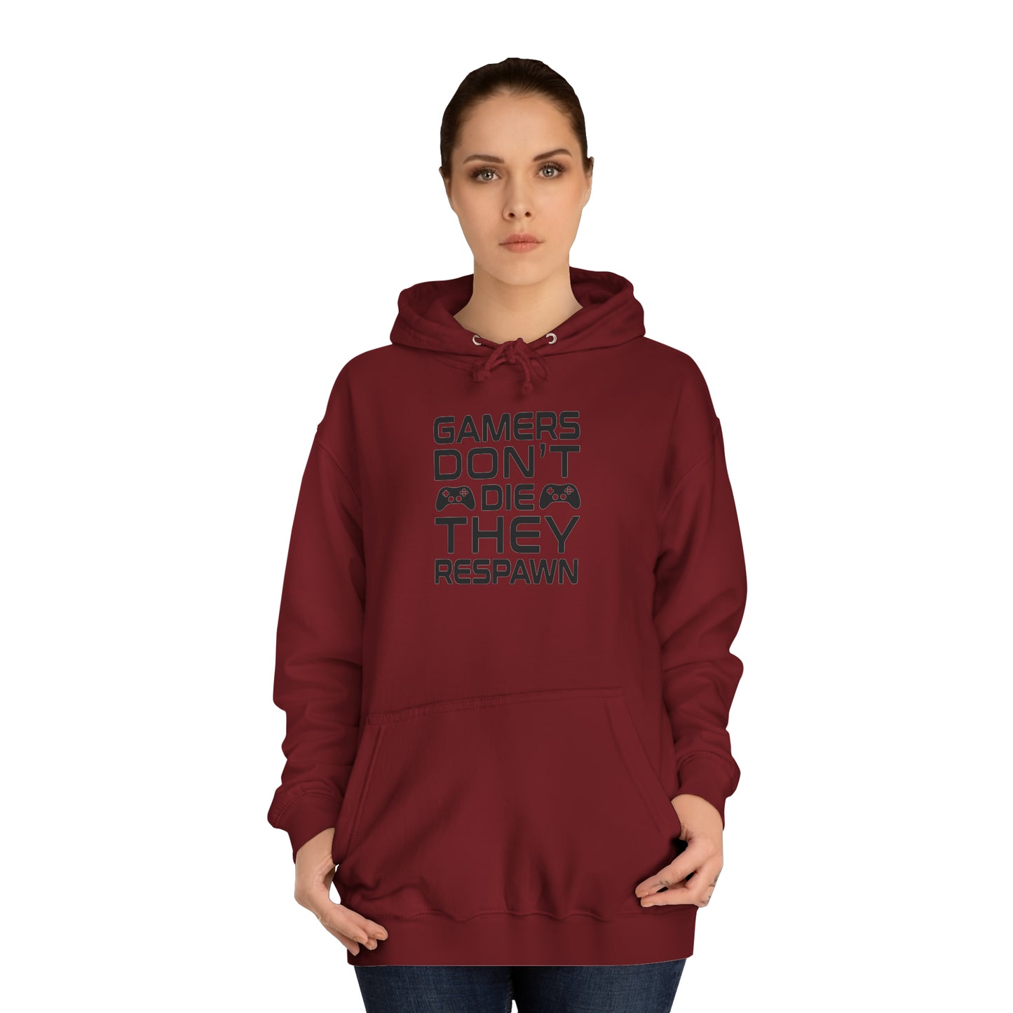 Gamer's Don't Die College Hoodie