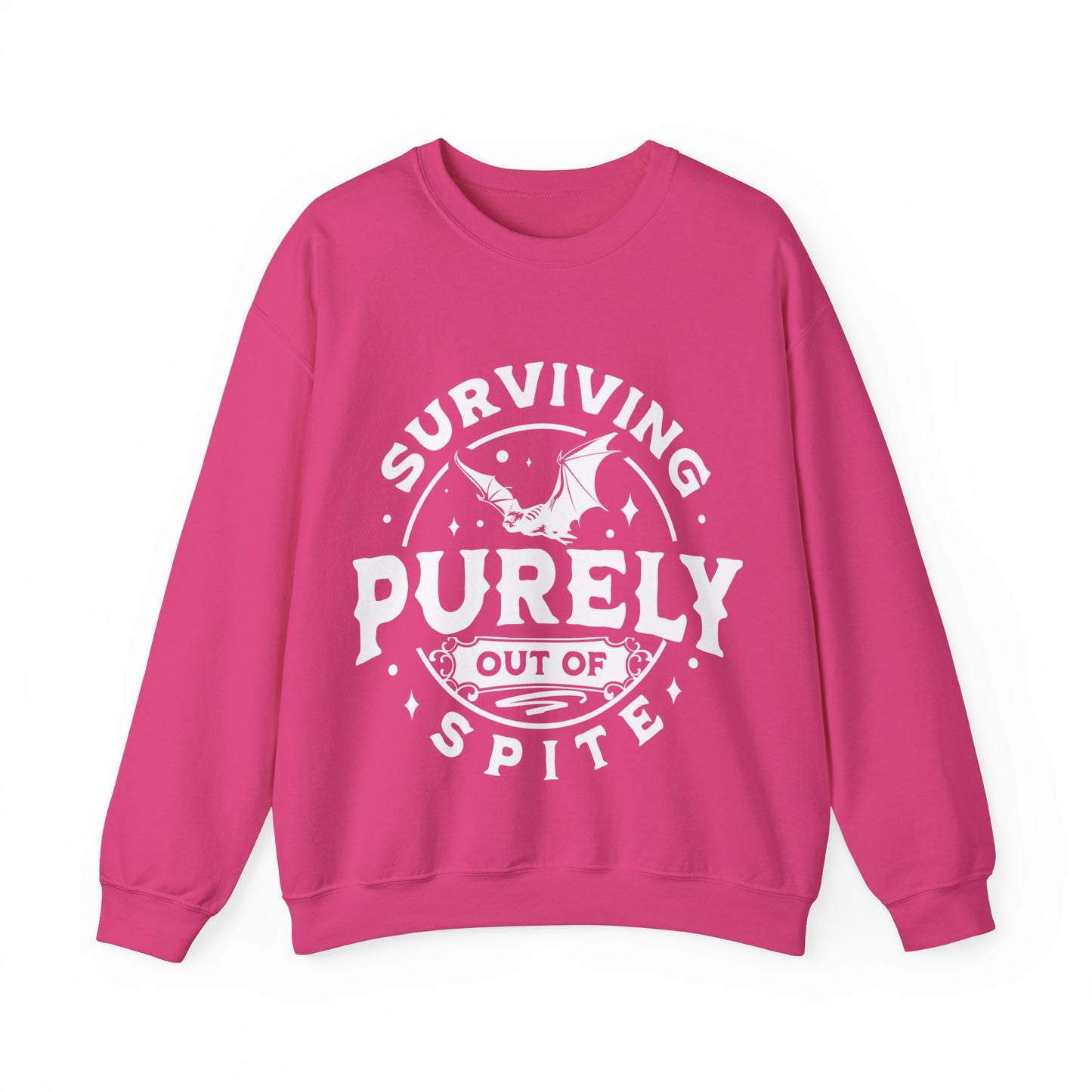 Surviving out of spite Crewneck Sweatshirt