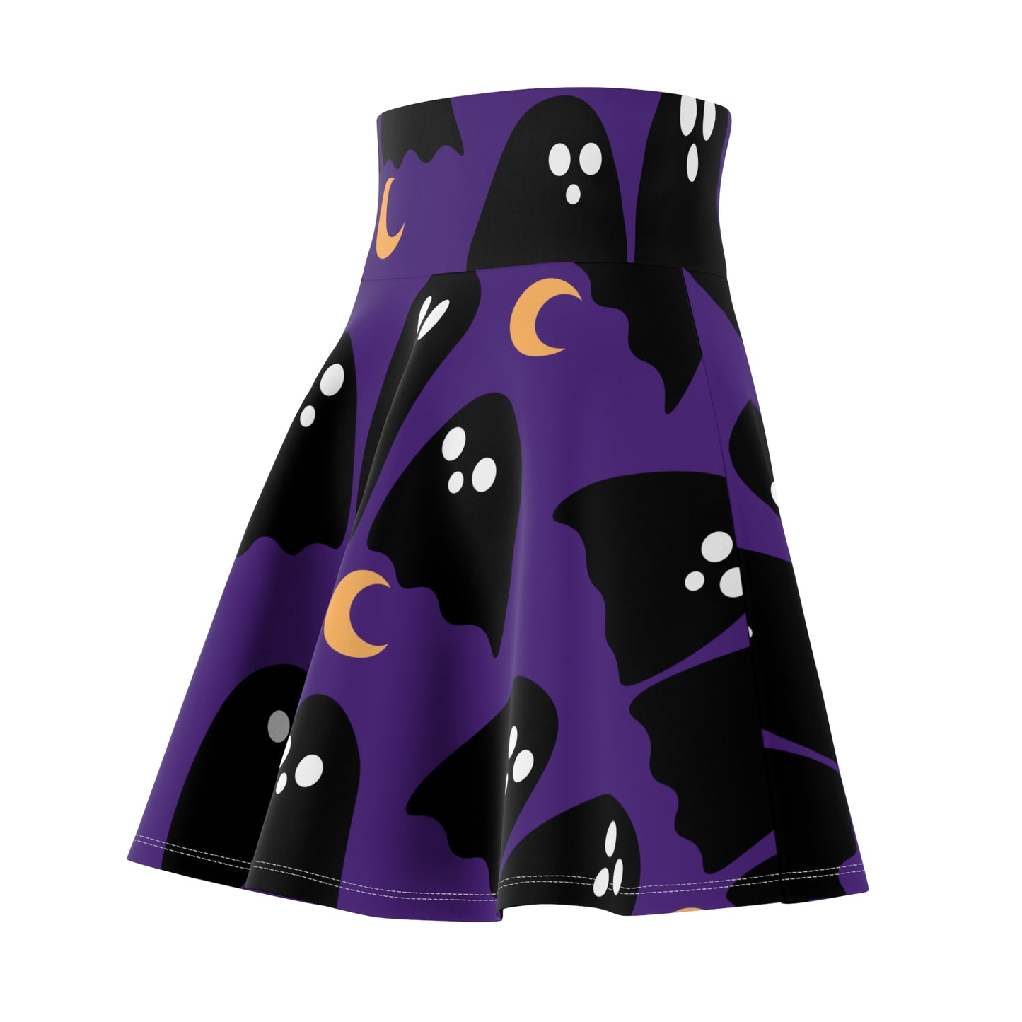 Midnight Ghost Women's Skater Skirt