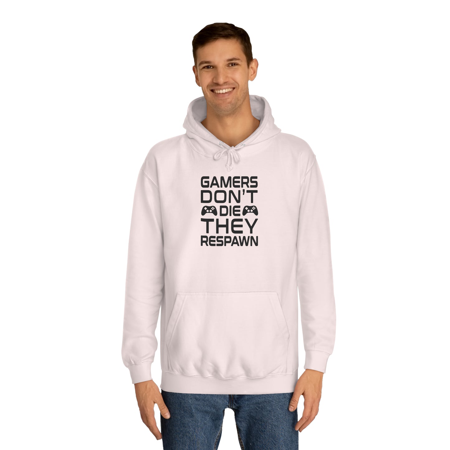 Gamer's Don't Die College Hoodie