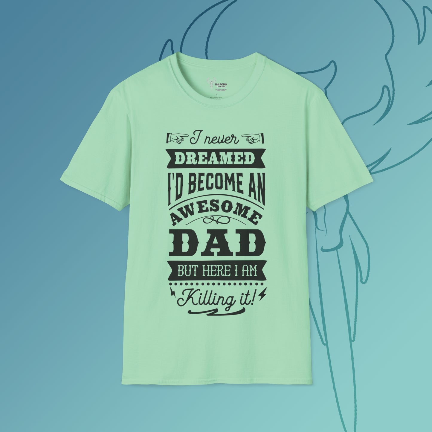 Awesome Dad Softstyle T-Shirt