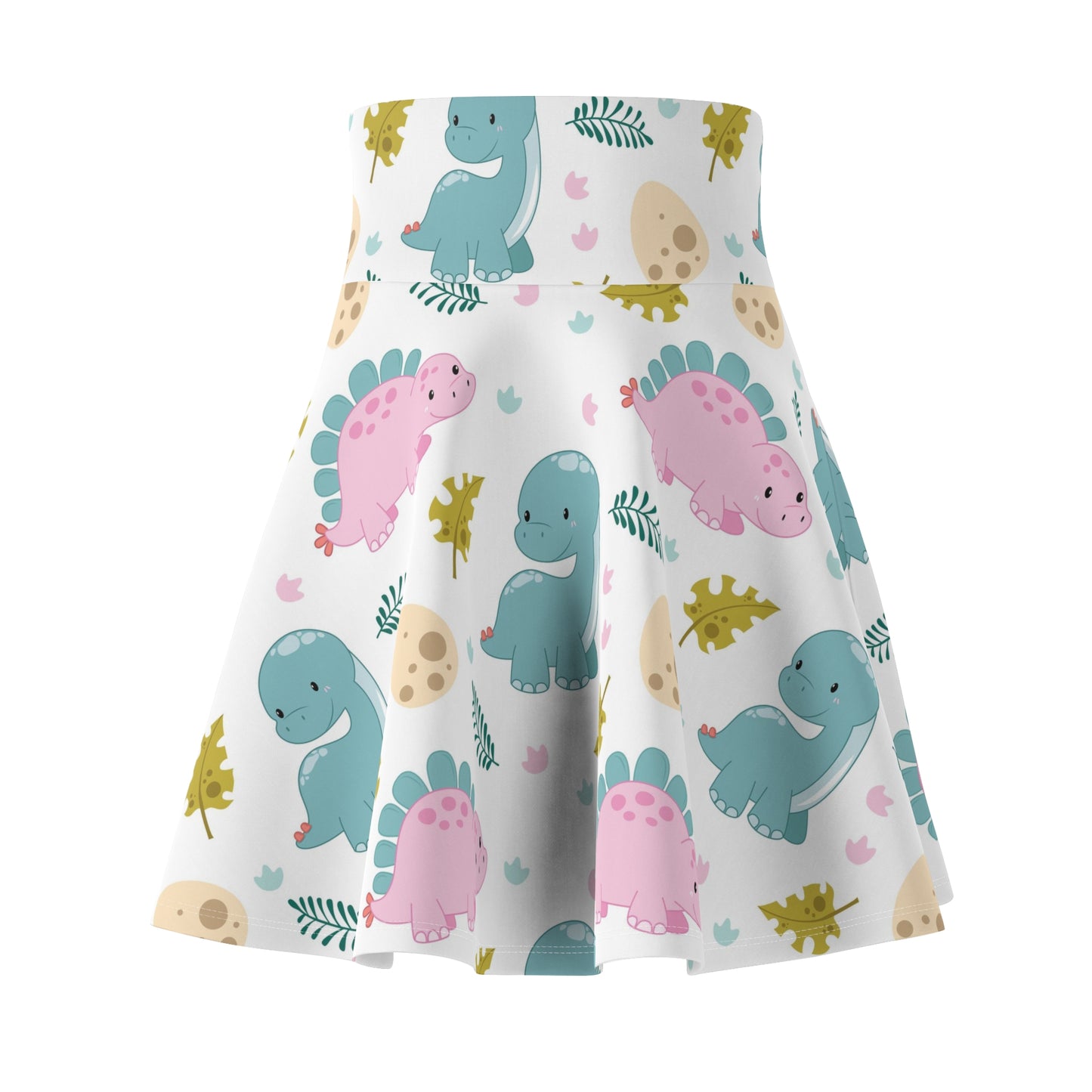 Pastel Dinosaur Women's Skater Skirt