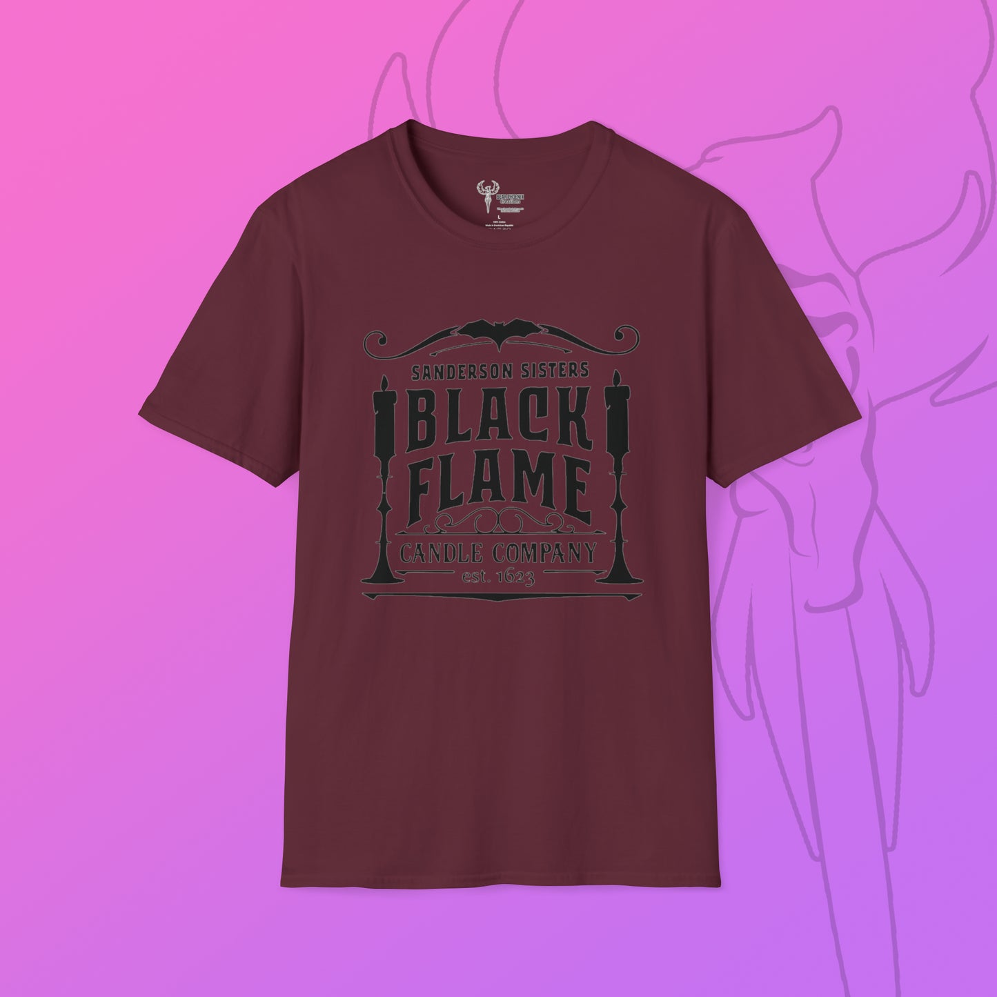 Black Flame Candle Co.  Softstyle T-Shirt