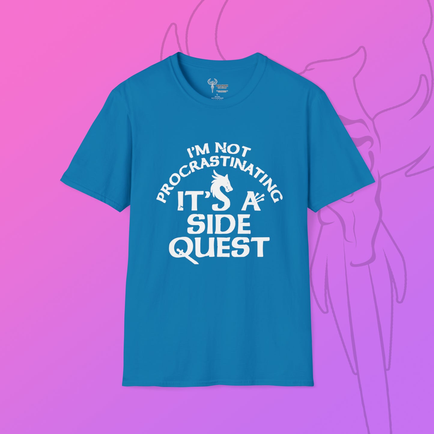 Its a SideQuest Softstyle T-Shirt