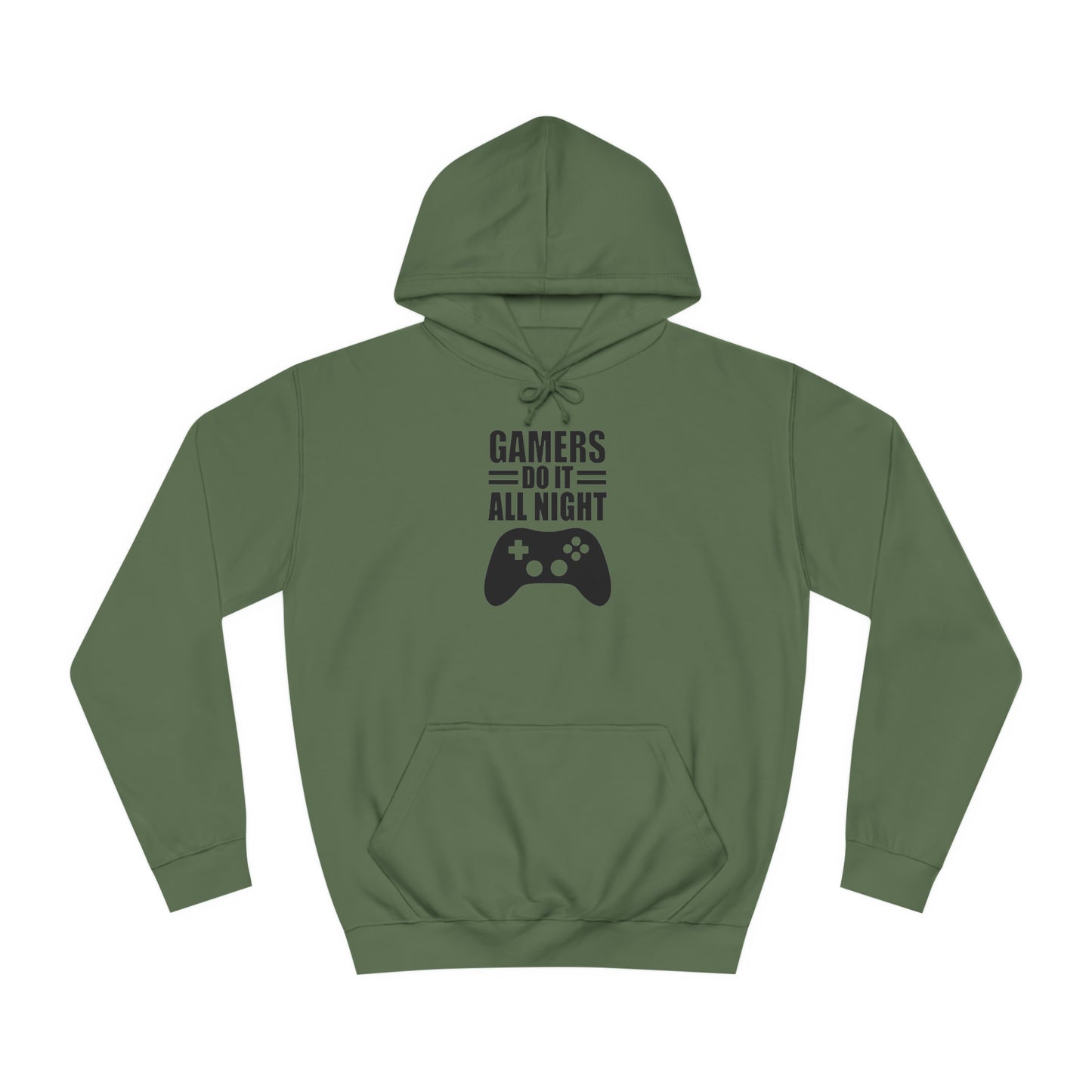 Gamer: Do it All Night College Hoodie