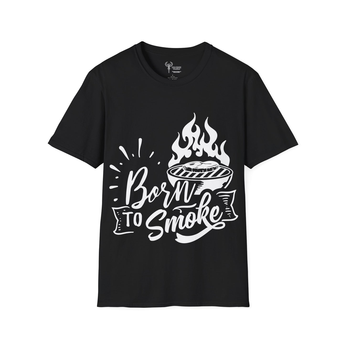 Born to Smoke BBQ Softstyle T-Shirt