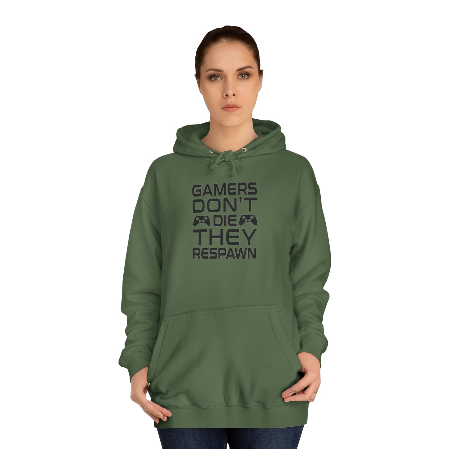 Gamer's Don't Die College Hoodie