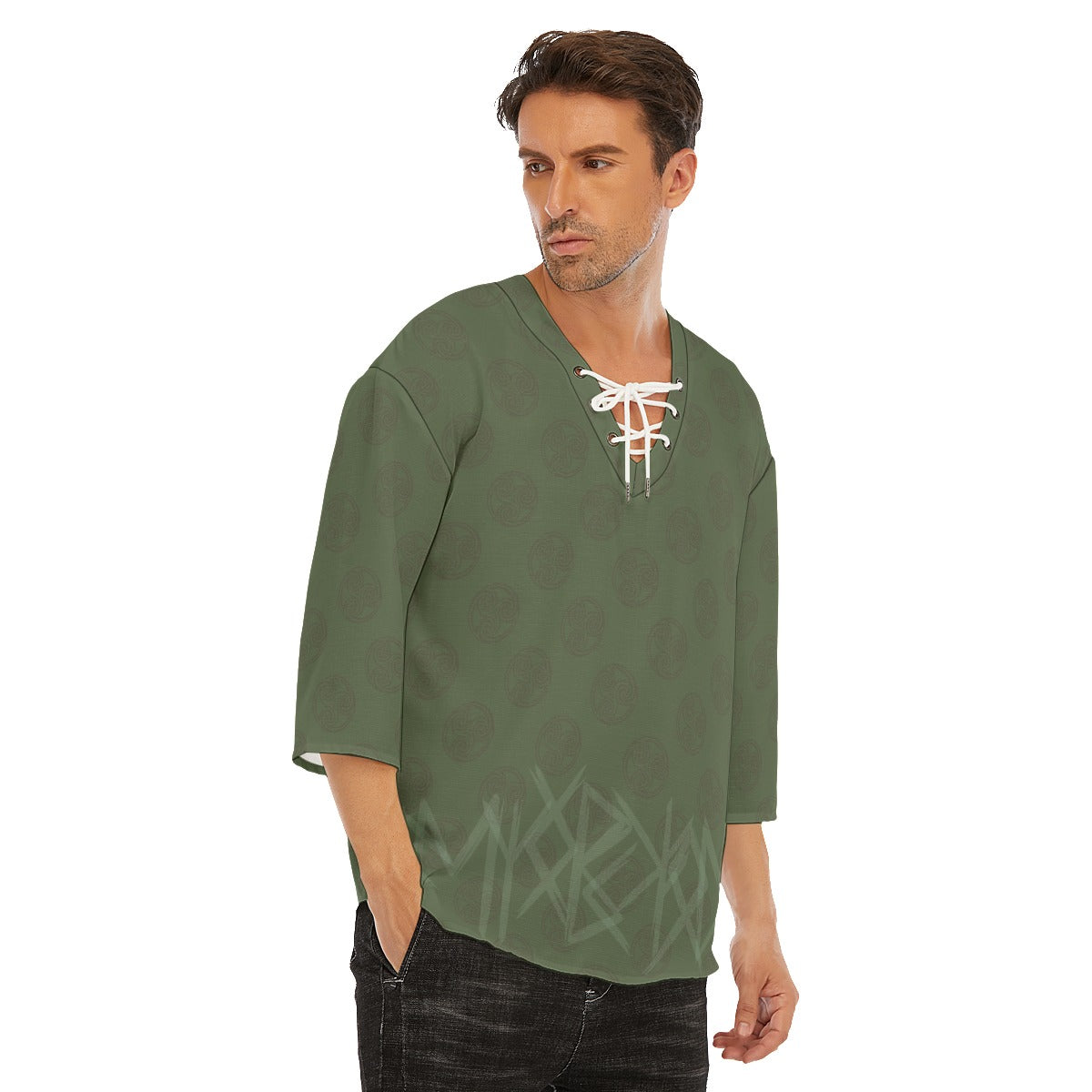 Viking Warrior Shirt Green