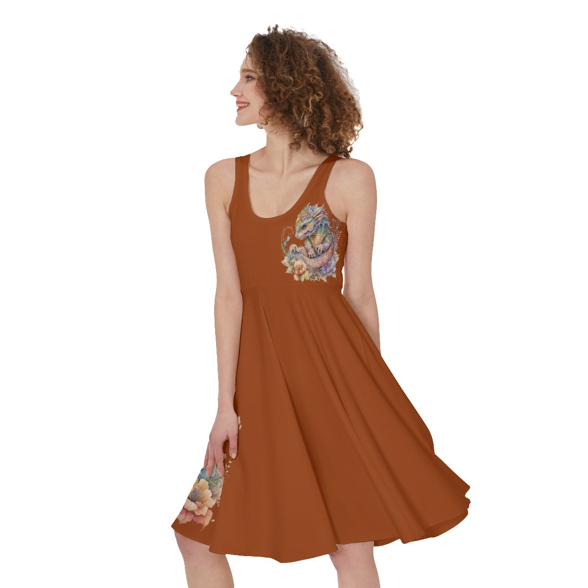 Jasper Dragon Sleeveless Dress