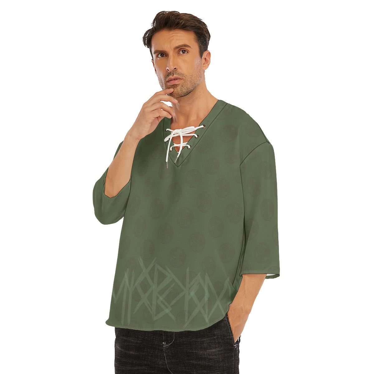 Viking Warrior Shirt Green