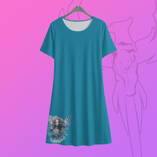 Sea Fairy Short Sleeve Dress