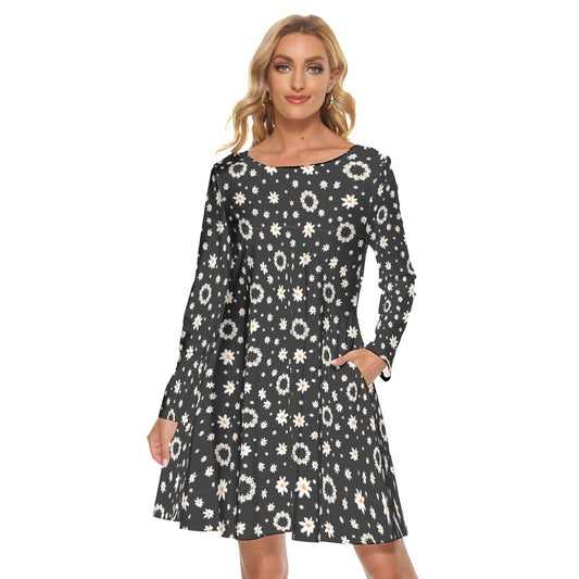 Daisy Chain Crew Neck Dress