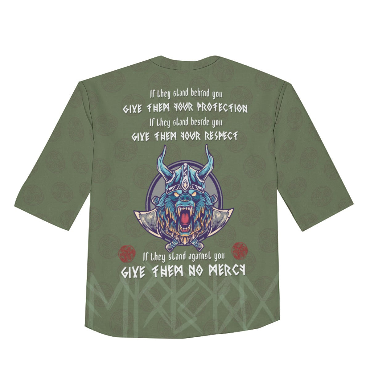 Viking Warrior Shirt Green