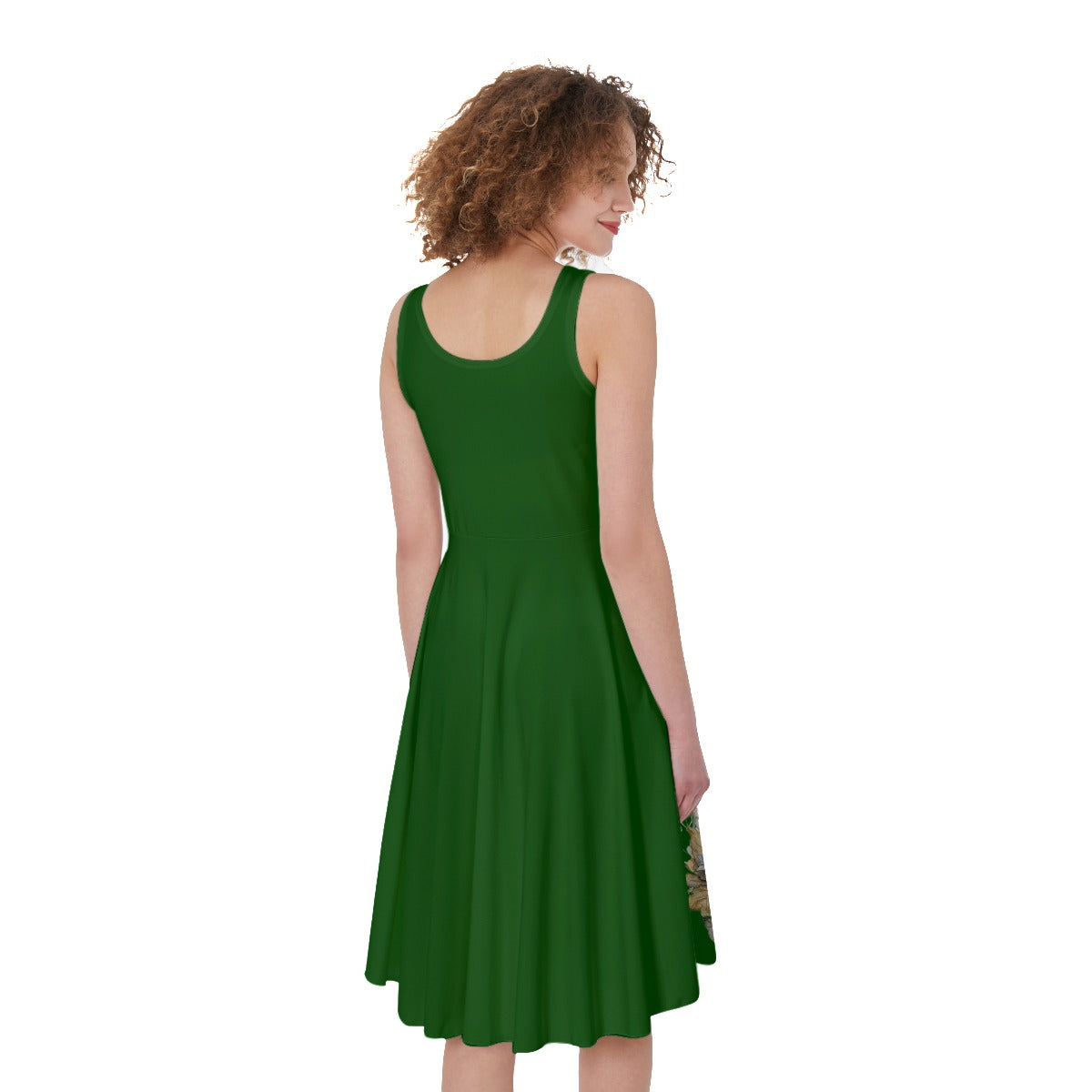 Emerald Dragon Sleeveless Dress