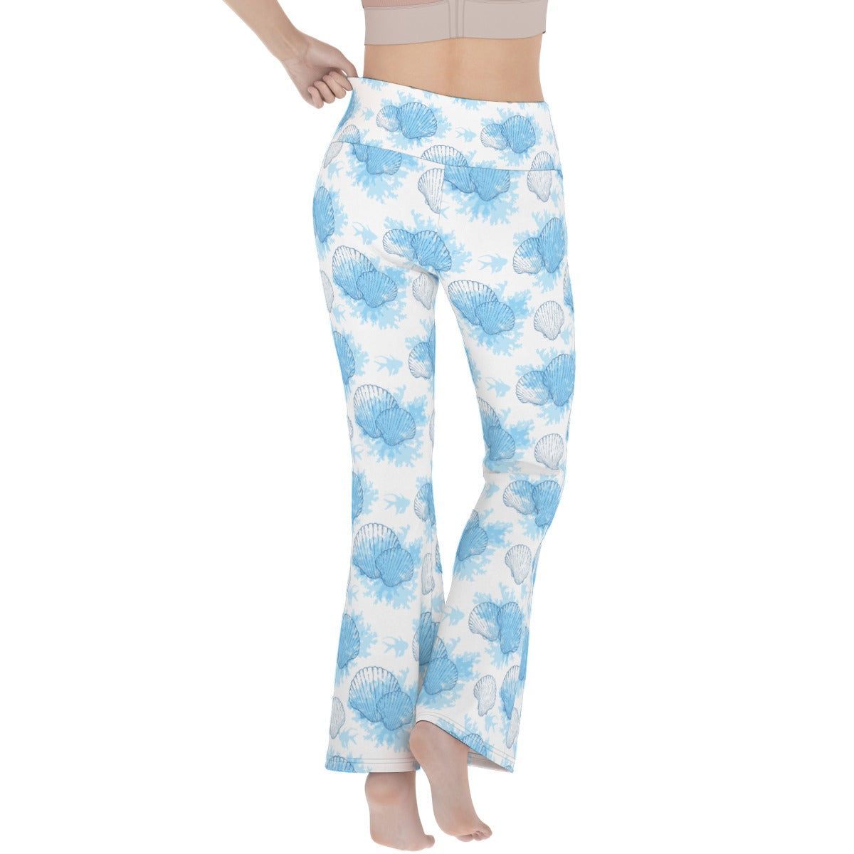 Seashell Flare Yoga Pants