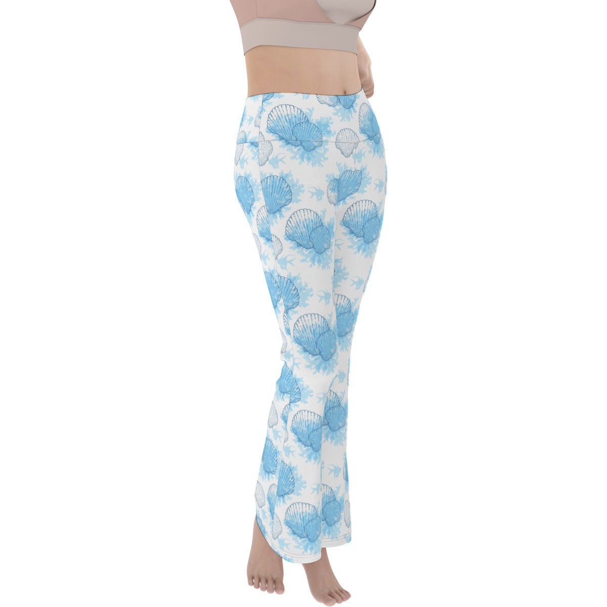 Seashell Flare Yoga Pants