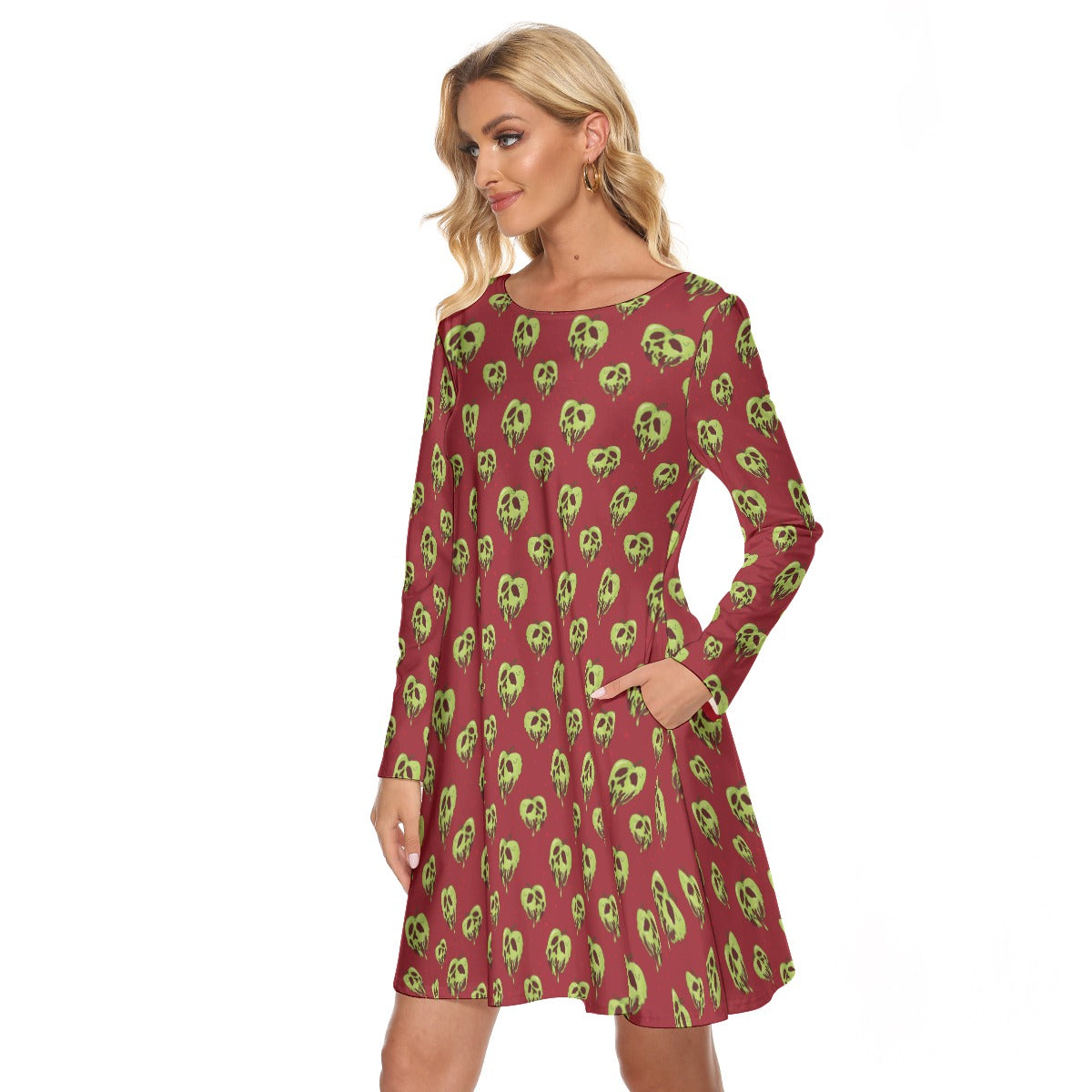 Poison Apple Crew Neck Dress