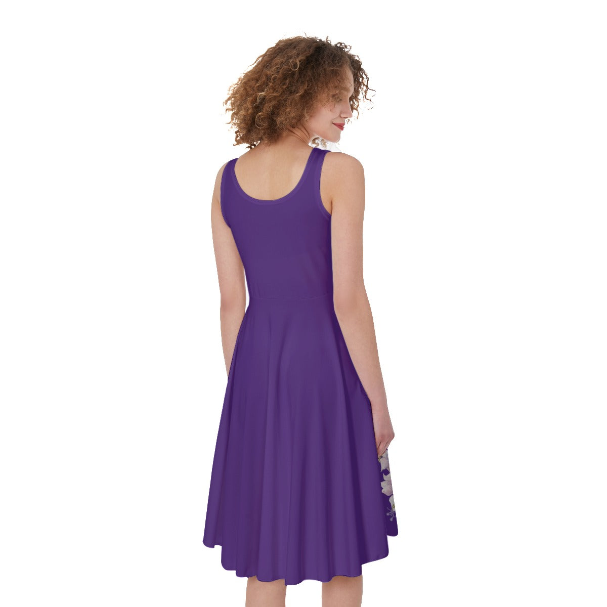 Amethyst Dragon Sleeveless Dress