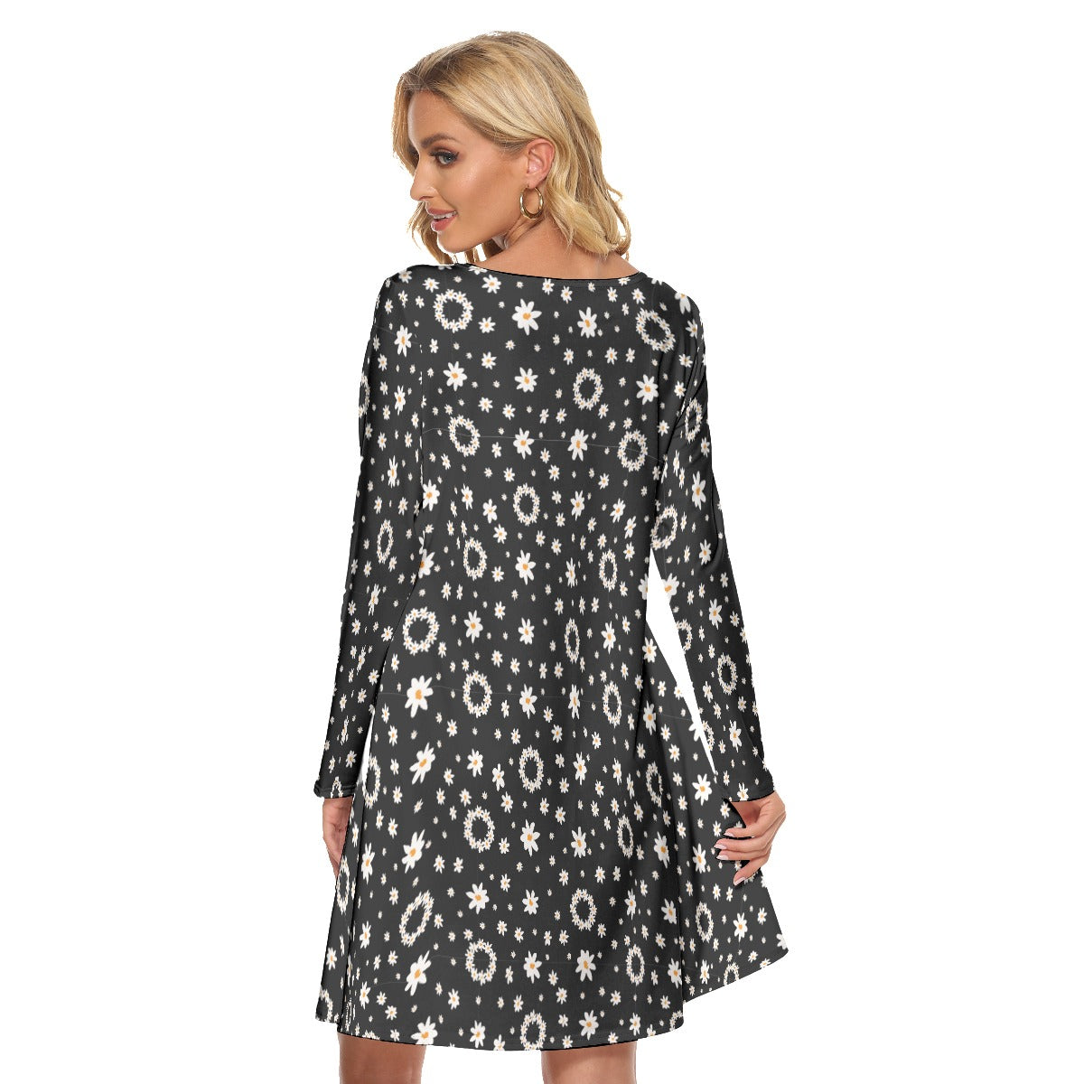 Daisy Chain Crew Neck Dress