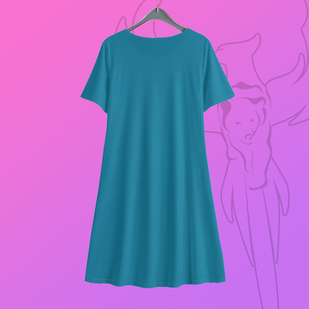 Sea Fairy Short Sleeve Dress