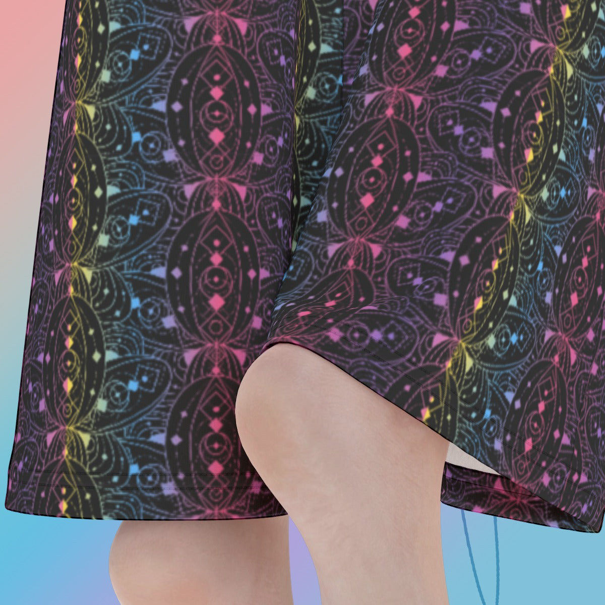 Kaleidoscope Flare Yoga Pants