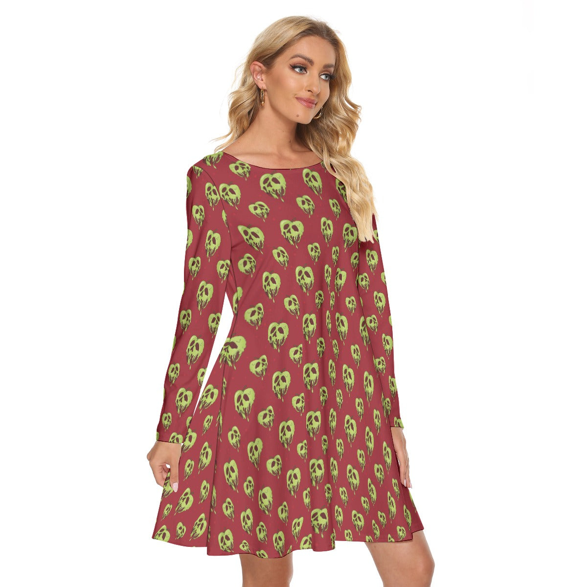 Poison Apple Crew Neck Dress