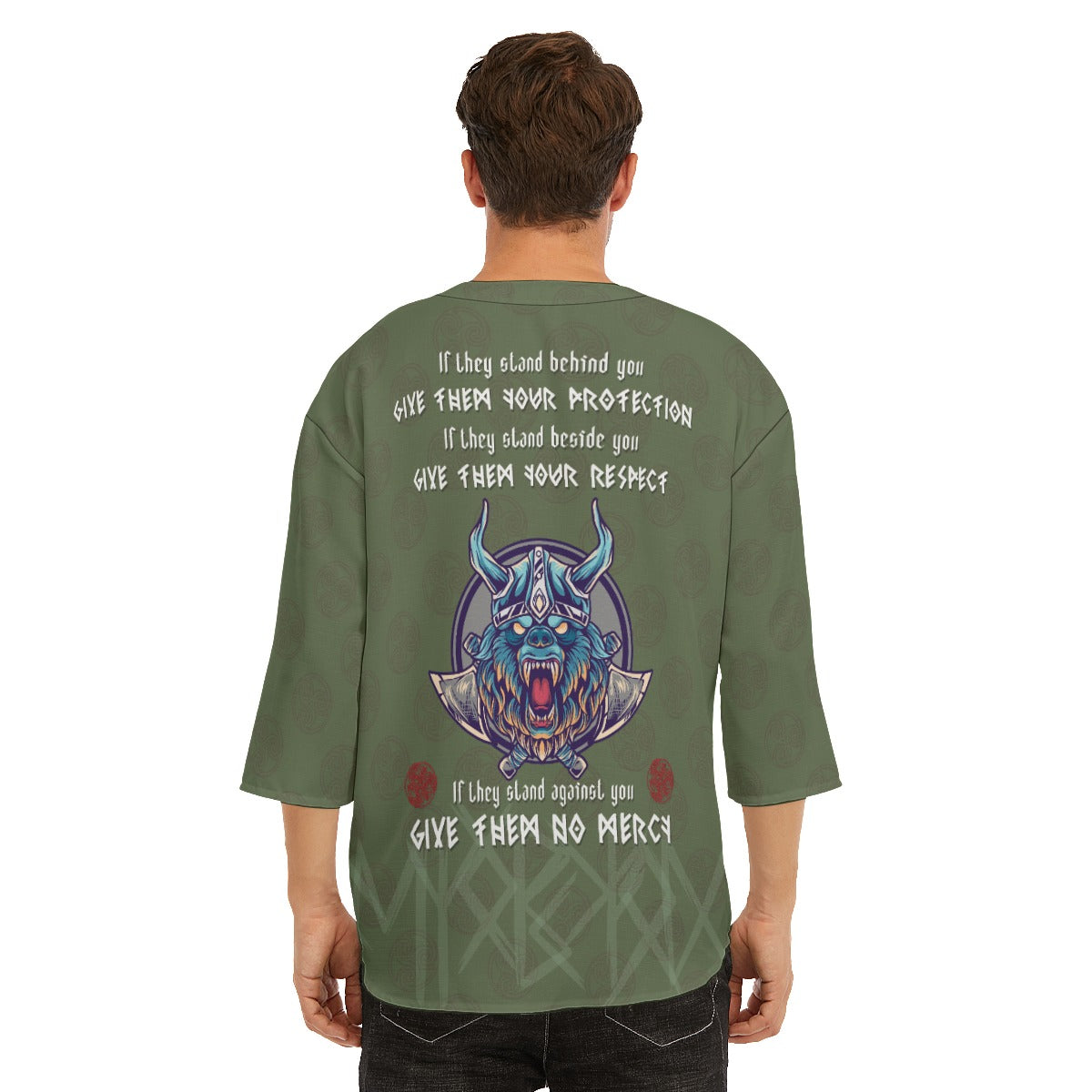 Viking Warrior Shirt Green