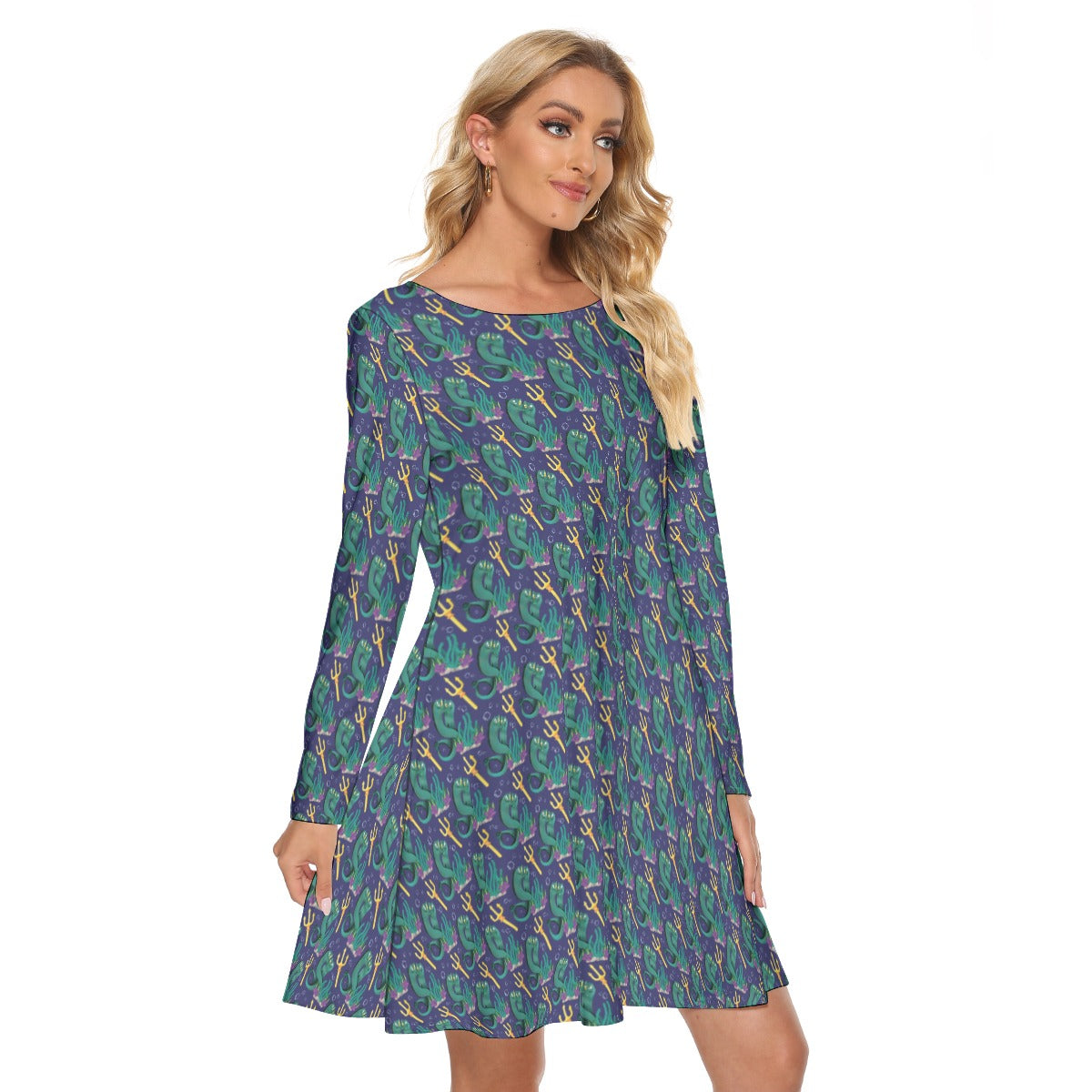 Flotsam and Jestom Crew Neck Dress