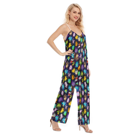 Poke-Splash Jumpsuit